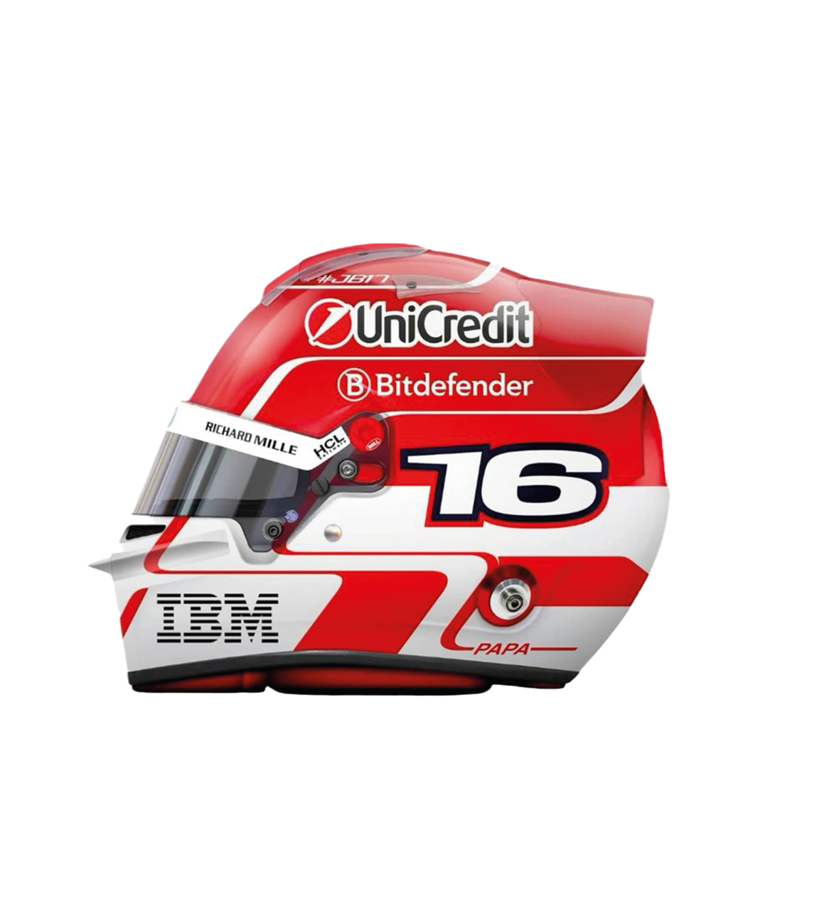 Casque Charles Leclerc - Saison 2026