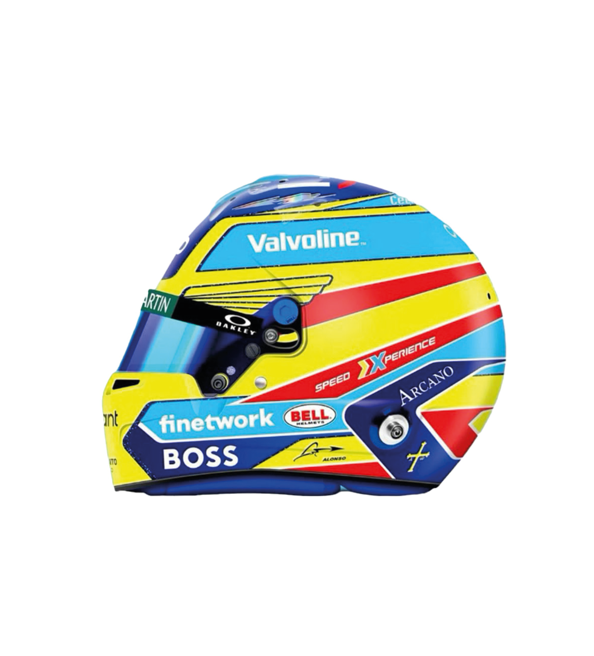 Casque Fernando Alonso - Saison 2026
