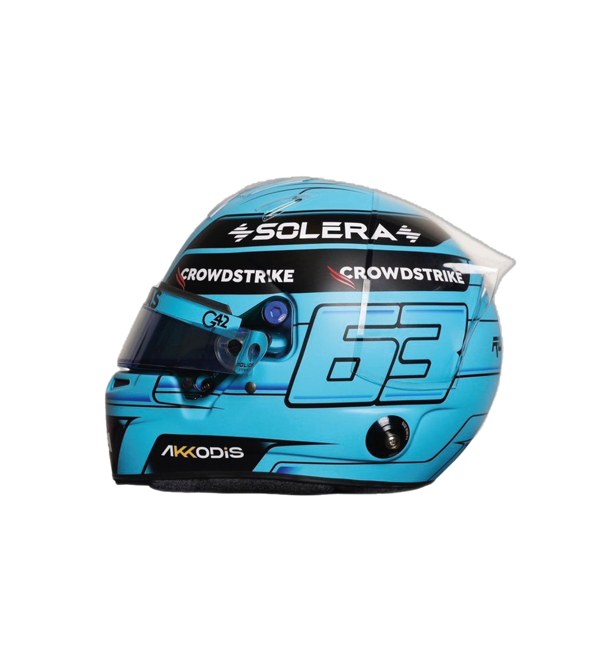 Casque George Russell - Saison 2026