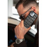 Coque Iphone style "croco"